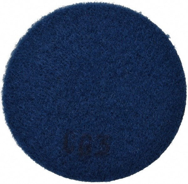 3M - 3" Diam, 1,800 Grit, Diamond Hook & Loop Disc - Ultra Fine Grade, Coated, Cloth Backing, Series 6002J - Exact Tooling