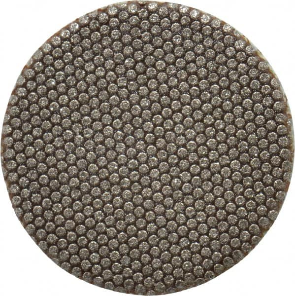 3M - 1" Disc Diam, 120 Grit, Diamond Quick Change Disc - Type R Attaching System, Coated, Black, Fine Grade, 30,000 RPM, 6234J Series - Exact Tooling