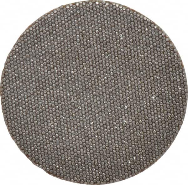 3M - 2" Disc Diam, 120 Grit, Diamond Quick Change Disc - Type R Attaching System, Coated, Black, Fine Grade, 25,000 RPM, 6234J Series - Exact Tooling