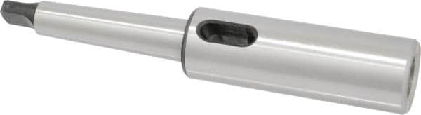 Interstate - MT2 Inside Morse Taper, MT2 Outside Morse Taper, Extension Morse Taper to Morse Taper - 6-7/8" OAL, Medium Carbon Steel, Hardened & Ground Throughout - Exact Tooling