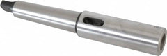 Interstate - MT2 Inside Morse Taper, MT3 Outside Morse Taper, Extension Morse Taper to Morse Taper - 7-5/8" OAL, Medium Carbon Steel, Hardened & Ground Throughout - Exact Tooling