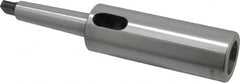 Interstate - MT4 Inside Morse Taper, MT3 Outside Morse Taper, Extension Morse Taper to Morse Taper - 9-1/2" OAL, Medium Carbon Steel, Hardened & Ground Throughout - Exact Tooling