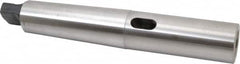 Interstate - MT5 Inside Morse Taper, MT6 Outside Morse Taper, Extension Morse Taper to Morse Taper - 15-3/8" OAL, Medium Carbon Steel, Hardened & Ground Throughout - Exact Tooling