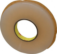 3M - 3/4" x 27 Yd Acrylic Adhesive Double Sided Tape - 1/32" Thick, Clear, Acrylic Foam Liner, Continuous Roll, Series 4658F - Exact Tooling