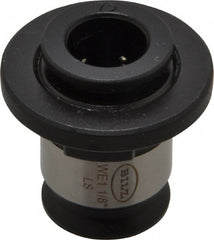 Bilz - 7/16" Tap Shank Diam, 0.328" Tap Square Size, 1/8" LS Pipe Tap, #1 Tapping Adapter - 0.2756" Projection, 0.669" Tap Depth, 1.1221" OAL, 3/4" Shank OD, Through Coolant, Series WE 1 - Exact Tooling