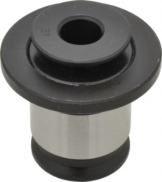 Bilz - 0.48" Tap Shank Diam, 0.36" Tap Square Size, 5/8" Tap, #2 Tapping Adapter - 0.4331" Projection, 1.181" Tap Depth, 1.8111" OAL, 1.22" Shank OD, Through Coolant, Series WE 2 - Exact Tooling