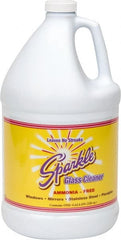 Made in USA - 1 Gal Bottle Unscented Glass Cleaner - Use on Glass Surfaces, Plexiglass - Exact Tooling