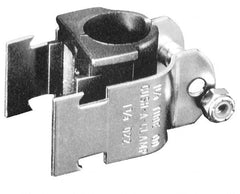 ZSI - 3-1/2" Pipe, Tube Clamp with Cushion - Dichromate - Exact Tooling