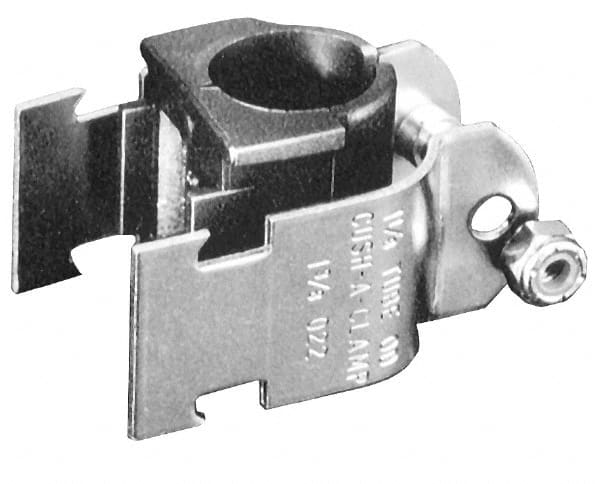 ZSI - 7/8" Pipe, Tube Clamp with Cushion - Exact Tooling