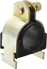 ZSI - 1-1/2" Pipe, Tube Clamp with Cushion - Dichromate - Exact Tooling