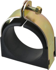 ZSI - 3" Pipe, Tube Clamp with Cushion - Dichromate - Exact Tooling