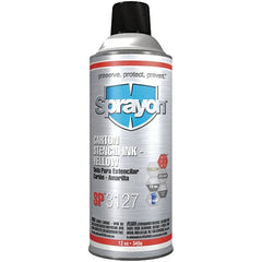Sprayon - 16 Ounce Container, Yellow Stencil Ink - Nonporous - Exact Tooling
