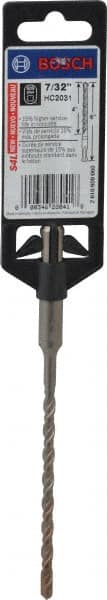 Bosch - 7/32" Diam, SDS-Plus Shank, Carbide-Tipped Rotary & Hammer Drill Bit - Exact Tooling