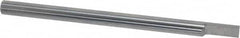 Accupro - 1/4 Inch Diameter, 4 Inch Overall Length, 3/8 Inch Split Length, Solid Carbide, Squared Split End Carbide Blank - Single End - Exact Tooling