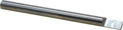 Accupro - 5/16 Inch Diameter, 4 Inch Overall Length, 1/2 Inch Split Length, Solid Carbide, Squared Split End Carbide Blank - Single End - Exact Tooling