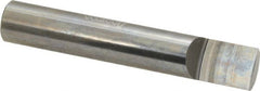 Accupro - 1/2 Inch Diameter, 3 Inch Overall Length, 5/8 Inch Split Length, Solid Carbide, Squared Split End Carbide Blank - Single End - Exact Tooling
