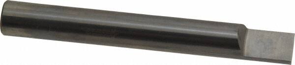 Accupro - 1/2 Inch Diameter, 4 Inch Overall Length, 5/8 Inch Split Length, Solid Carbide, Squared Split End Carbide Blank - Single End - Exact Tooling