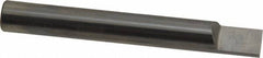 Accupro - 1/2 Inch Diameter, 4 Inch Overall Length, 5/8 Inch Split Length, Solid Carbide, Squared Split End Carbide Blank - Single End - Exact Tooling