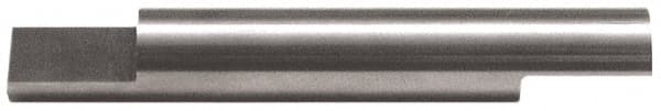 Accupro - 5/16 Inch Diameter, 2-1/2 Inch Overall Length, 1/2 Inch Split Length, Solid Carbide, Squared Split End Carbide Blank - Double End - Exact Tooling