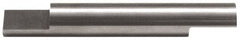 Accupro - 5/16 Inch Diameter, 2-1/2 Inch Overall Length, 1/2 Inch Split Length, Solid Carbide, Squared Split End Carbide Blank - Double End - Exact Tooling