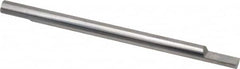 Accupro - 1/4 Inch Diameter, 4 Inch Overall Length, 3/8 Inch Split Length, Solid Carbide, Squared Split End Carbide Blank - Double End - Exact Tooling
