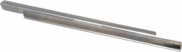 Accupro - 5/16 Inch Diameter, 4 Inch Overall Length, 1/2 Inch Split Length, Solid Carbide, Squared Split End Carbide Blank - Double End - Exact Tooling