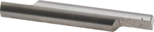Accupro - 3/8 Inch Diameter, 2-1/2 Inch Overall Length, 1/2 Inch Split Length, Solid Carbide, Squared Split End Carbide Blank - Double End - Exact Tooling