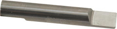 Accupro - 1/2 Inch Diameter, 3 Inch Overall Length, 5/8 Inch Split Length, Solid Carbide, Squared Split End Carbide Blank - Double End - Exact Tooling