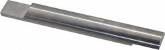 Accupro - 1/2 Inch Diameter, 4 Inch Overall Length, 5/8 Inch Split Length, Solid Carbide, Squared Split End Carbide Blank - Double End - Exact Tooling
