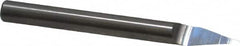 Accupro - 3/16 Inch Diameter, 2 Inch Overall Length, 3/8 Inch Split Length, Solid Carbide, Conical Point Split End Carbide Blank - Single End, 30° Point - Exact Tooling