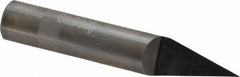 Accupro - 1/2 Inch Diameter, 3 Inch Overall Length, 5/8 Inch Split Length, Solid Carbide, Conical Point Split End Carbide Blank - Single End, 30° Point - Exact Tooling