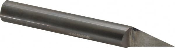 Accupro - 1/2 Inch Diameter, 4 Inch Overall Length, 5/8 Inch Split Length, Solid Carbide, Conical Point Split End Carbide Blank - Single End, 30° Point - Exact Tooling