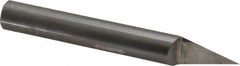 Accupro - 1/2 Inch Diameter, 4 Inch Overall Length, 5/8 Inch Split Length, Solid Carbide, Conical Point Split End Carbide Blank - Single End, 30° Point - Exact Tooling