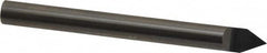 Accupro - 3/8 Inch Diameter, 4 Inch Overall Length, 1/2 Inch Split Length, Solid Carbide, Conical Point Split End Carbide Blank - Single End, 60° Point - Exact Tooling