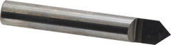 Accupro - 3/8 Inch Diameter, 2-1/2 Inch Overall Length, 1/2 Inch Split Length, Solid Carbide, Conical Point Split End Carbide Blank - Single End, 90° Point - Exact Tooling