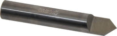 Accupro - 1/2 Inch Diameter, 3 Inch Overall Length, 5/8 Inch Split Length, Solid Carbide, Conical Point Split End Carbide Blank - Single End, 90° Point - Exact Tooling