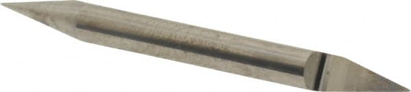 Accupro - 3/16 Inch Diameter, 2 Inch Overall Length, 3/8 Inch Split Length, Solid Carbide, Conical Point Split End Carbide Blank - Single End, 30° Point - Exact Tooling