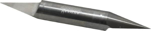 Accupro - 1/2 Inch Diameter, 4 Inch Overall Length, 5/8 Inch Split Length, Solid Carbide, Conical Point Split End Carbide Blank - Single End, 30° Point - Exact Tooling