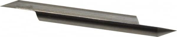 Accupro - 1/4 Inch Diameter, 2-1/2 Inch Overall Length, 3/8 Inch Split Length, Solid Carbide, Conical Point Split End Carbide Blank - Single End, 60° Point - Exact Tooling