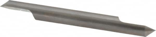 Accupro - 1/4 Inch Diameter, 2-1/2 Inch Overall Length, 3/8 Inch Split Length, Solid Carbide, Conical Point Split End Carbide Blank - Single End, 90° Point - Exact Tooling