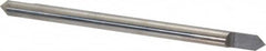 Accupro - 1/4 Inch Diameter, 4 Inch Overall Length, 3/8 Inch Split Length, Solid Carbide, Conical Point Split End Carbide Blank - Single End, 90° Point - Exact Tooling