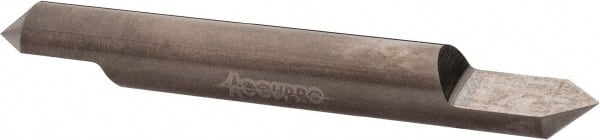 Accupro - 5/16 Inch Diameter, 2-1/2 Inch Overall Length, 1/2 Inch Split Length, Solid Carbide, Conical Point Split End Carbide Blank - Single End, 90° Point - Exact Tooling