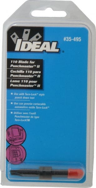 Ideal - Termination Tool Replacement Blade - For Use with 110 Terminal Blocks - Exact Tooling