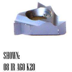 08 IR 18 UN K20 THREADING INSERT - Exact Tooling
