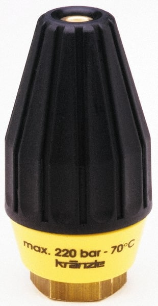 Dirt Killer - 3,200 Max psi Rotating Nozzle Pressure Washer Repair Kit - 1" Long, Ceramic & Plastic, 7 Orifice, NPT - Exact Tooling