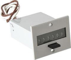 Trumeter - 6 Digit Wheel Display Totalizer - Manual Reset - Exact Tooling