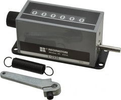 Trumeter - 6 Digit Supertwist LCD Display Counter - Manual Reset - Exact Tooling