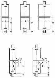 Made in USA - Press Brake Punch and Die Set - 8 Ft. Punch and Die Length - Exact Tooling