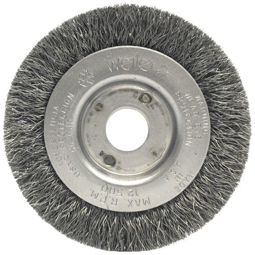 3IN NARROW CRIMPED WIRE WHEEL - Exact Tooling