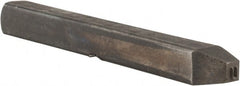 Made in USA - Letter U Machine Made Individual Steel Stamp - 1/16" Character - Exact Tooling